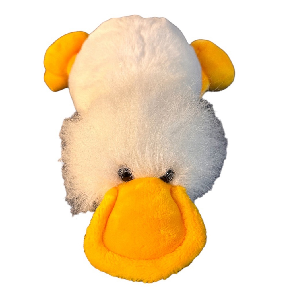 Vintage 1989 Ganz Bros Platypus Duck Googles Plush Heritage Collection 15” White